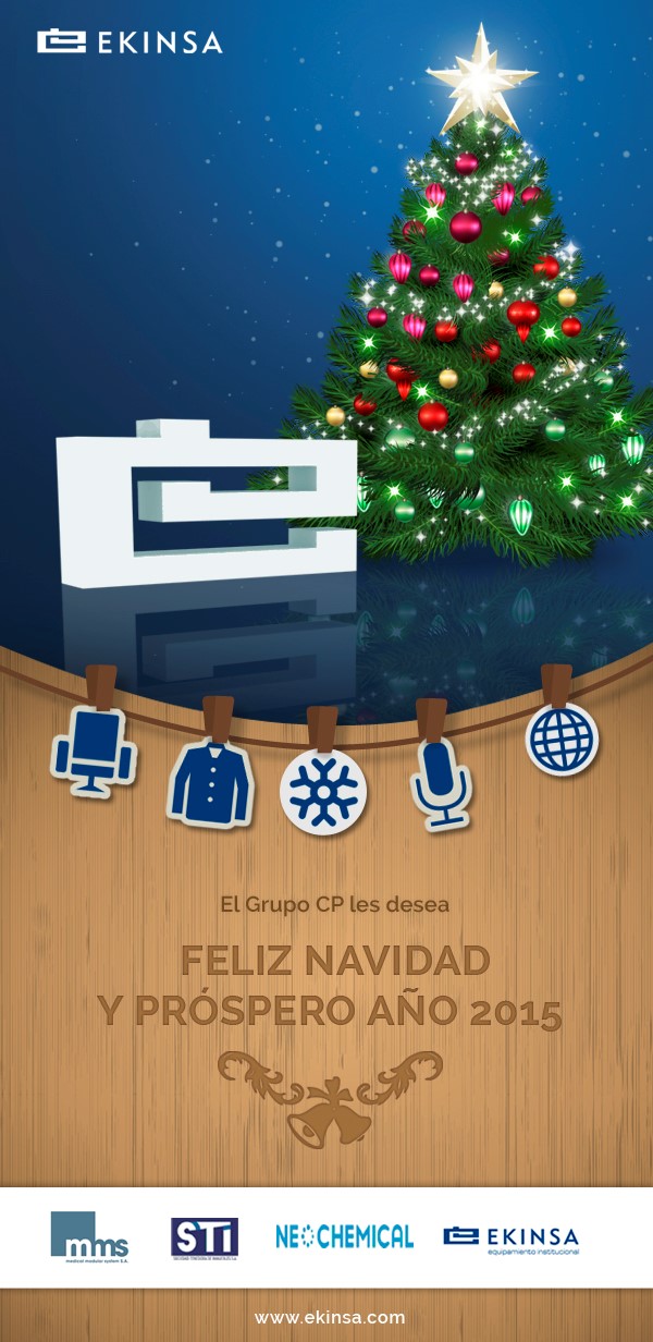 El Grupo CP le desea feliz Navidad y próspero año 2015